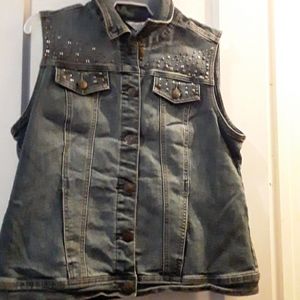 Denim vest